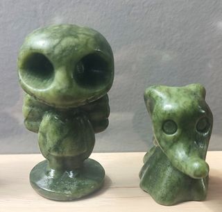 Jack Skeleton y Zero en Jade.