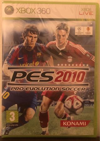 PRO EVOLUTIÓN SOCCER 2010 XBOX 360.