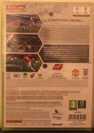 PRO EVOLUTIÓN SOCCER 2011 XBOX360.