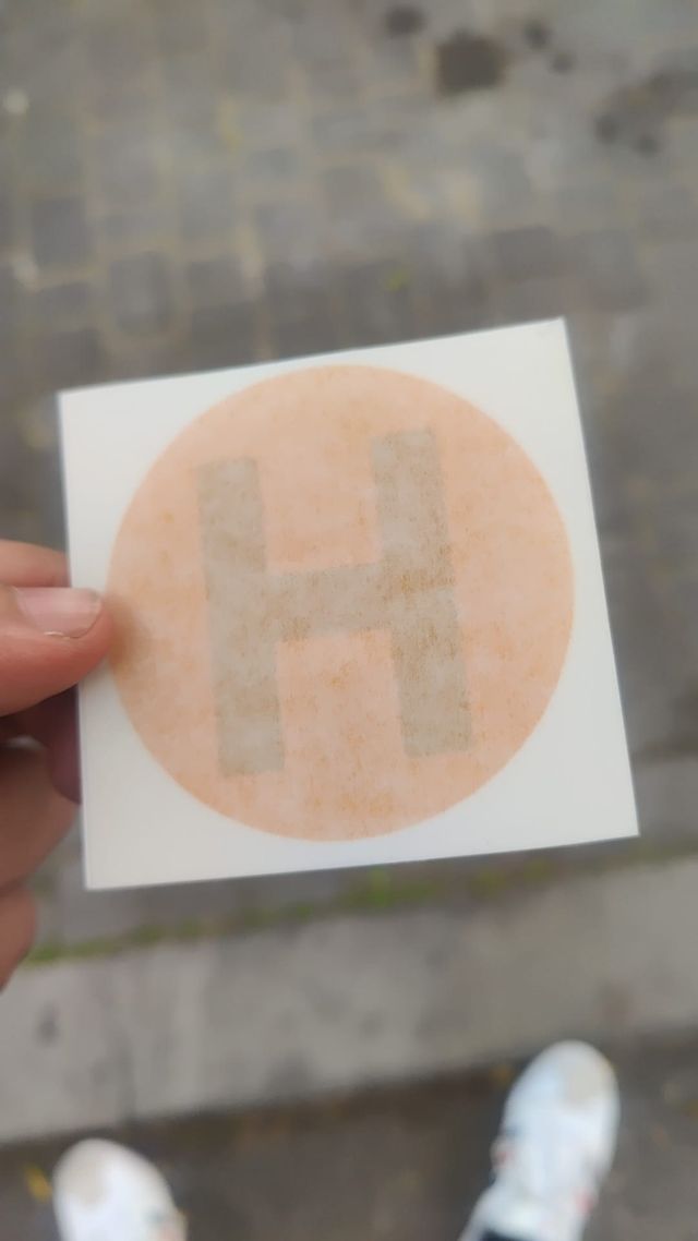 Distintivo pegatina H vehiculo histórico