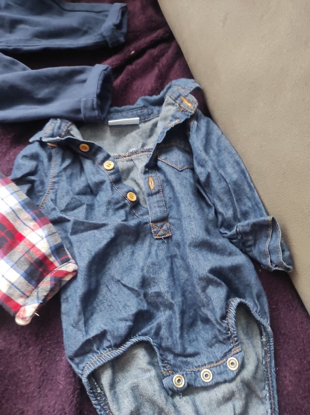 Lote ropa bebe de 0 a 3 meses. 6prendas.