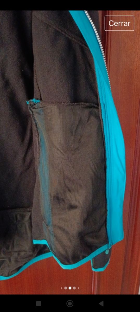 Chaqueta forro polar hombre