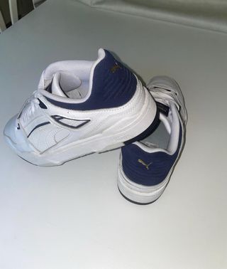 Puma slipstream blancas y azul