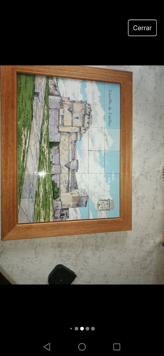 Cuadro del castillo de Cuéllar