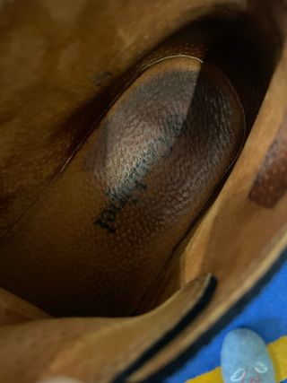 Scarpa da uomo in camoscio blu n.42 - Conbipel