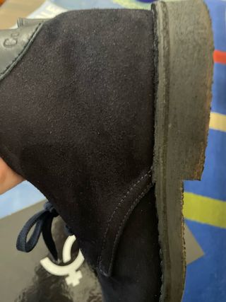 Scarpa da uomo in camoscio blu n.42 - Conbipel