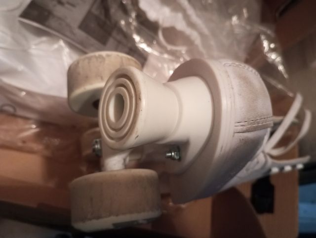 Patines blancos 4 ruedas