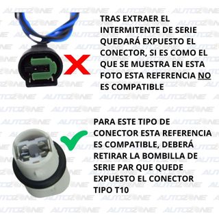 Intermitentes dinámicos LED T10 ahumados para BMW