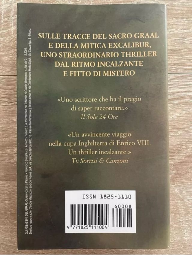 Libro GLI ASSASSINI DEL GRAAL