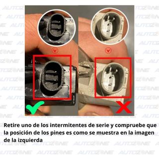Intermitentes dinámicos LED claros BMW X3/X5/X6