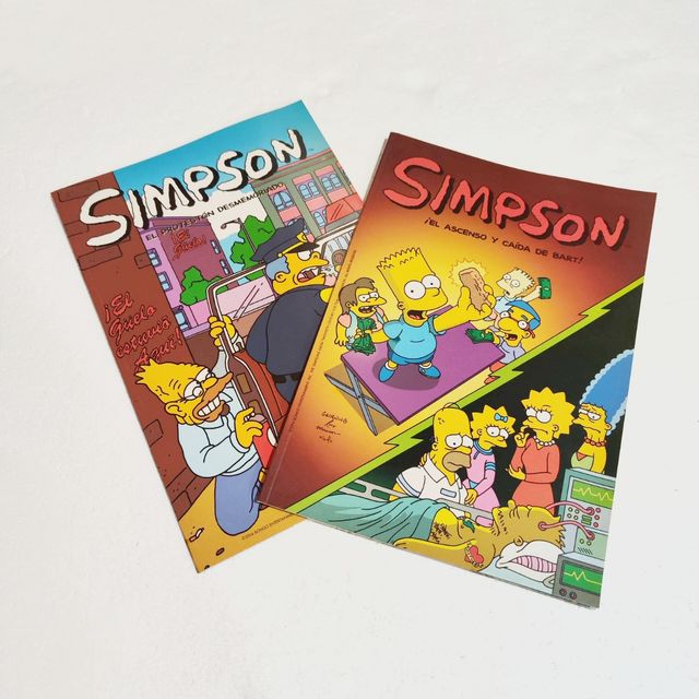 Libro revista Simpson pack 2