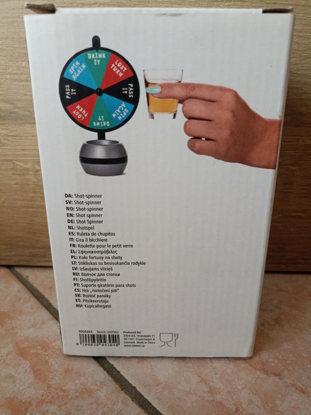 Gioco SHOT SPINNER - GIRA IL BICCHIERE