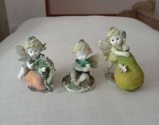Angioletti fatine in ceramica 
