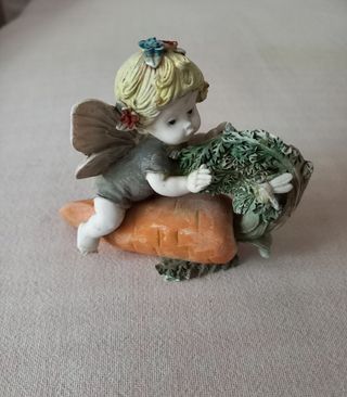 Angioletti fatine in ceramica 