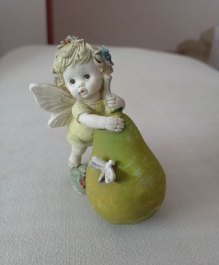 Angioletti fatine in ceramica 