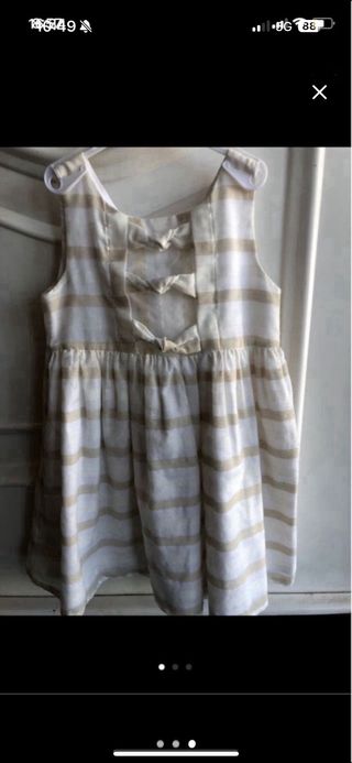 Vestido niña ceremonia y vestido de novia 