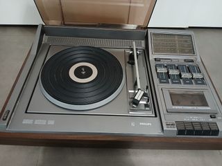 Giradischi Philips Music Center 990 Cassette Radio
