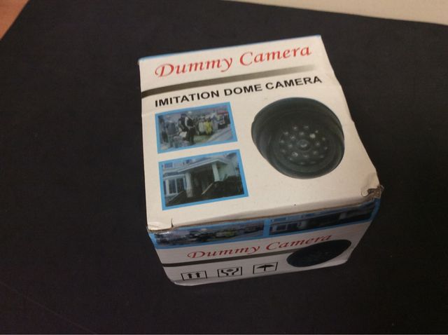 Cámara de seguridad simulada 