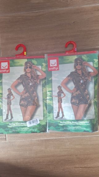 Disfraz de mujer militar 