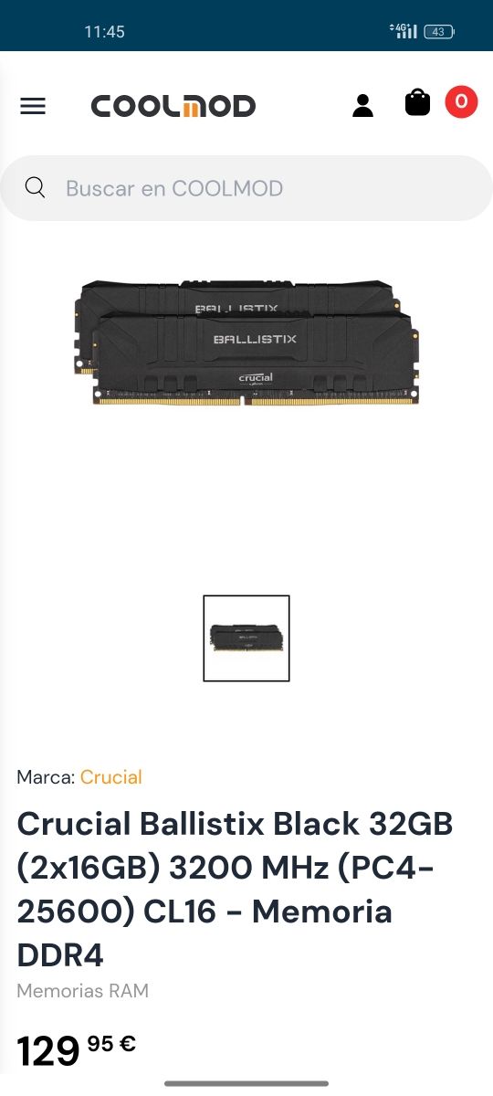 Ordenador sobremesa gaming