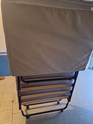 Brandina doghe legno letto singolo con materasso