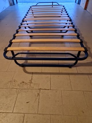 Brandina doghe legno letto singolo con materasso