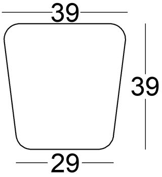 SEDILE IMBOTTITO PER SEDIA E SGABELLO COLORI VARI