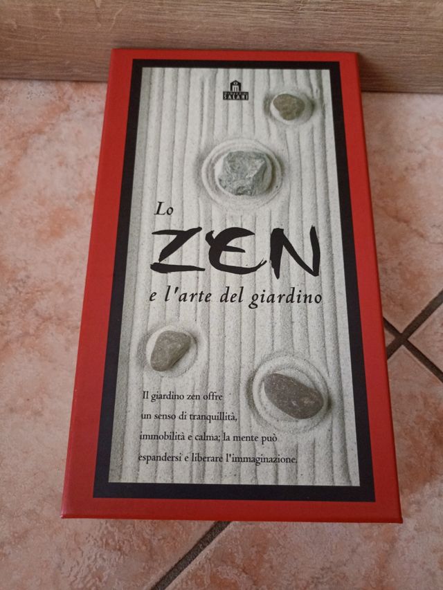 Set GIARDINO ZEN giapponese con LIBRO