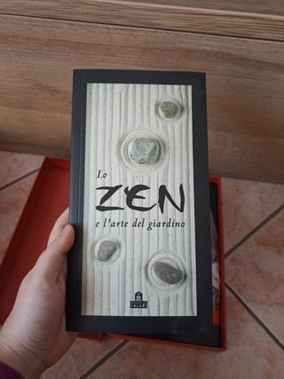 Set GIARDINO ZEN giapponese con LIBRO