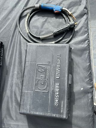 Kit soldadura +2 caretas +2 mangueras