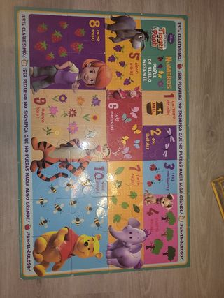 Puzzle gigante suelo niños