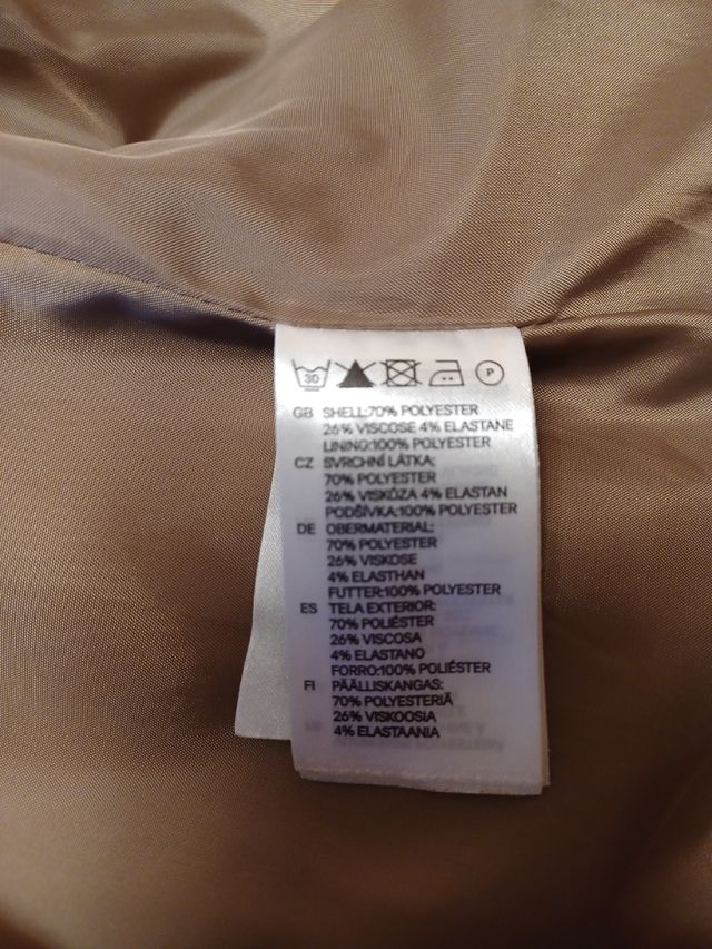 Chaqueta/blazers  toffee