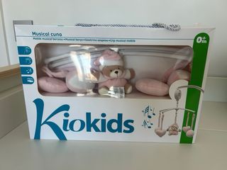 Carrusel musical cuna bebé.