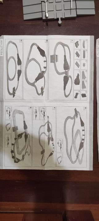 Vías de madera para niños