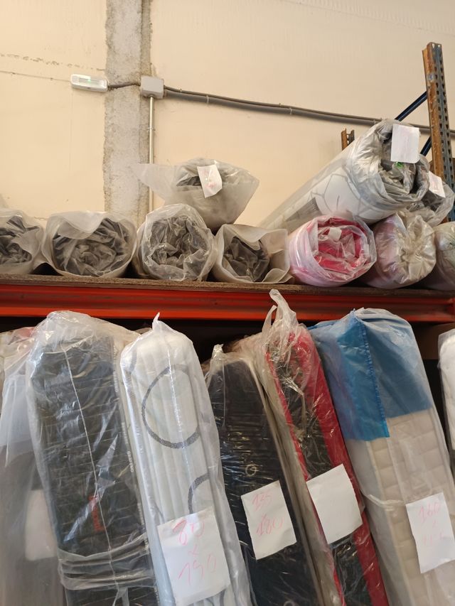 Colchones, almohadas y mantas, nuevos