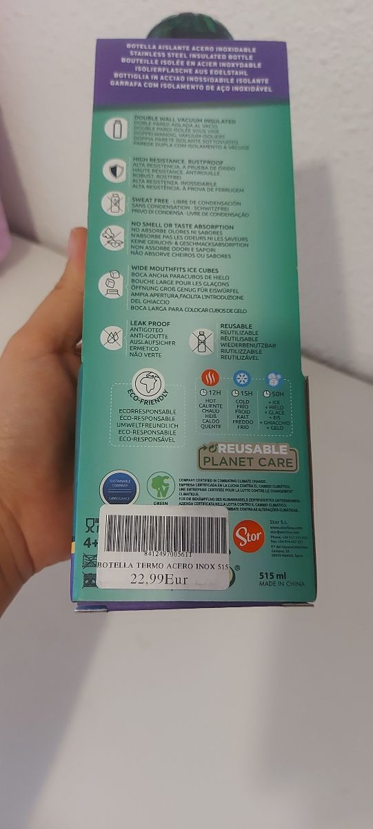 Botella termica joker