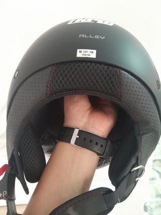 Casco krp Jet negro
