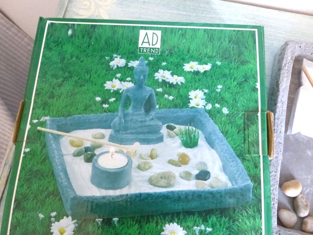 Giardino zen quadrato