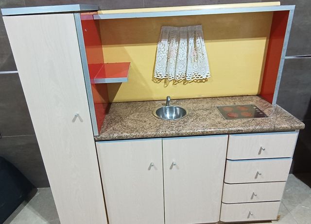 COCINA JUGUETE " ARTESANÍA HECHA A MANO "