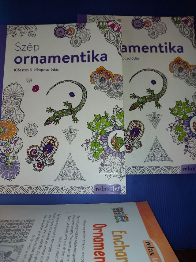 Motivos ornamentales 3 libros