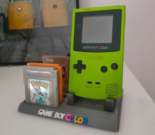 Game boy color Soporte stand juegos Nintendo 3D