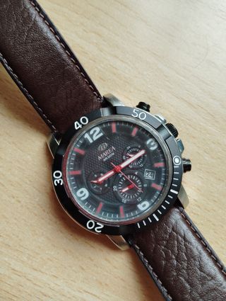 Reloj de cuero marea hombre 