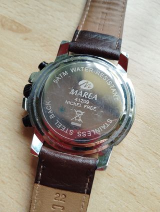 Reloj de cuero marea hombre 