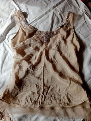 Blusa de tirantes Massimo Dutti 