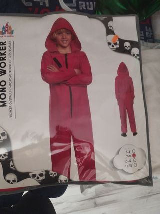 Disfraz casa de papel 
