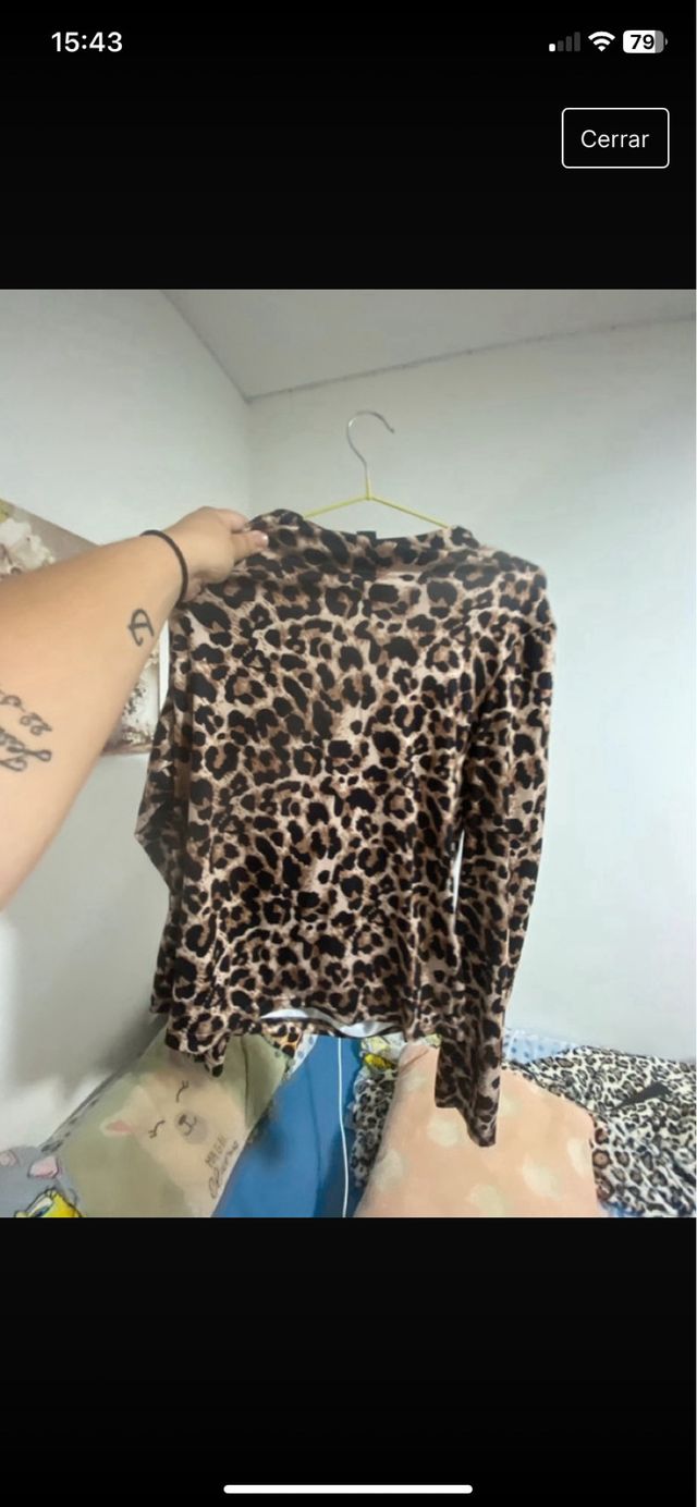 camiseta leopardo