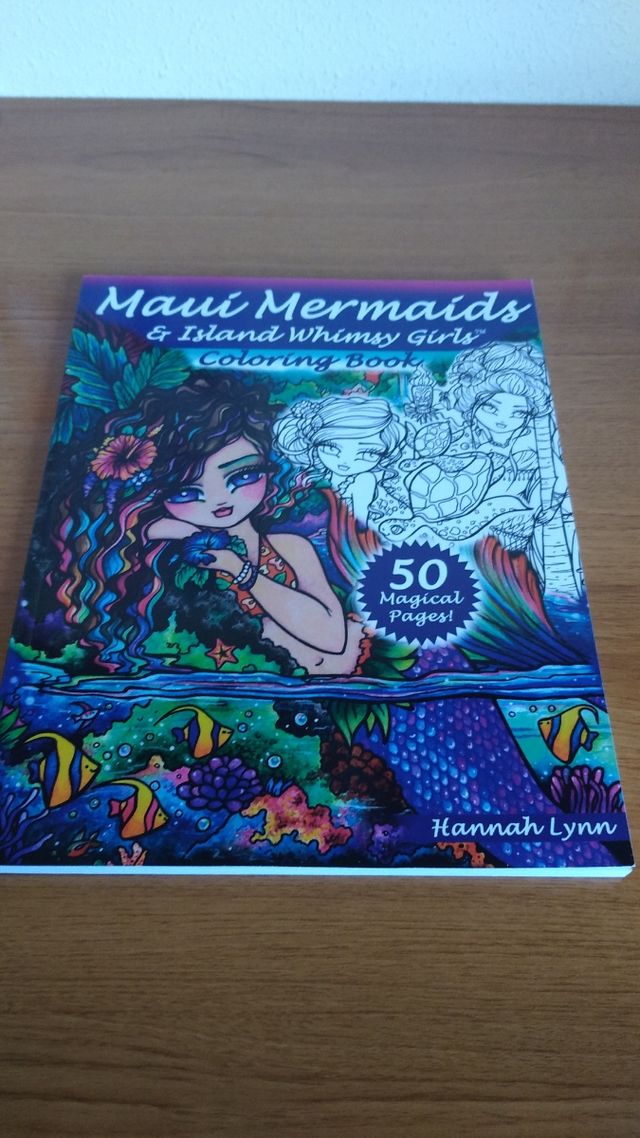Libro de colorear .(Maui mermaids)
