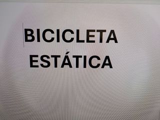 Bicicleta estática