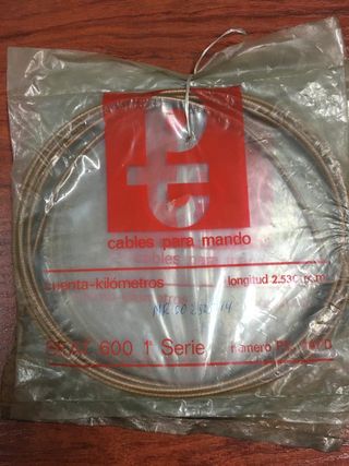 Cable Cuentakilometros Seat 600 1º Serie