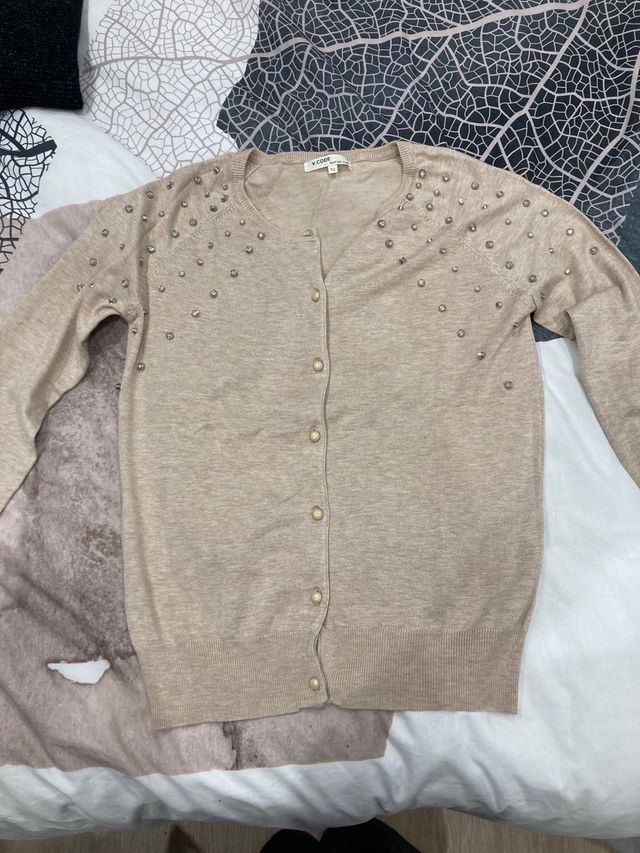 Chaqueta con diamantes